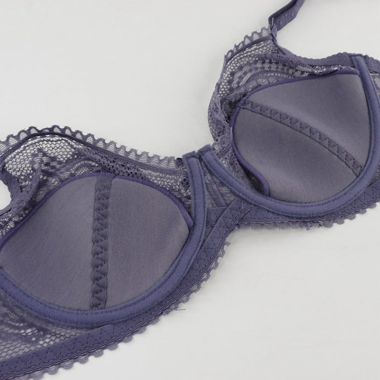 The Scalloped Lavender Balconette