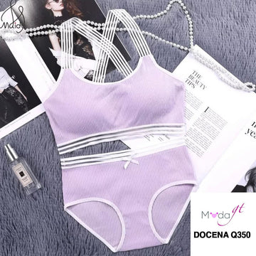 Moda GT Mesh-Accent Lingerie Set (Free Size)