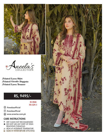 Aneela’s lawn 3pc