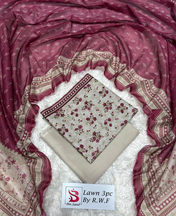 Bin Saeed Printed 3pc