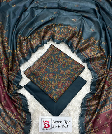 Bin Saeed Printed 3pc