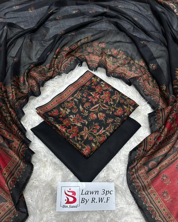 Bin Saeed Printed 3pc