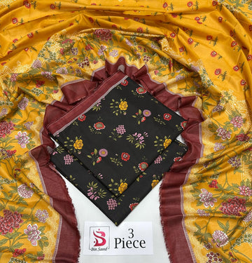 Bin Saeed Printed 3pc