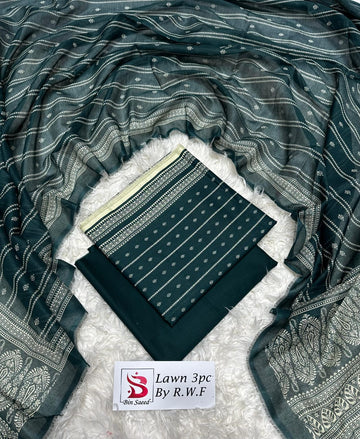 Bin Saeed Printed 3pc