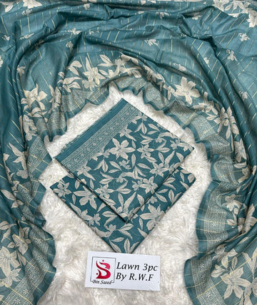 Bin Saeed Printed 3pc